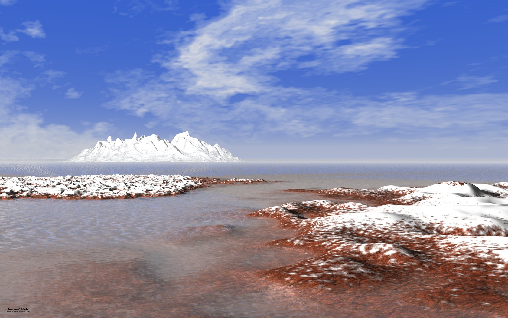 Silent Ice Coast - Desktop backgrounds