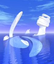 Icebergs mobile phone image 176x208