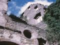 gray stone castle ruin