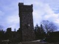 old castle stone tower