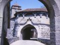 stone castle entry gate